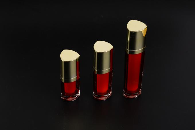 Acrylemulsions-leere Kosmetik Bottles15ml-30ml-50ml UKLB10 der Dreieck-hohen Qualität