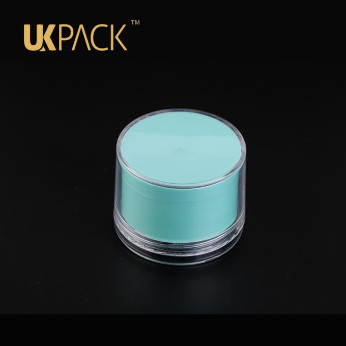 Kosmetisches verpackendes doppelseitiges Großhandelsglas 50ml UKPACK