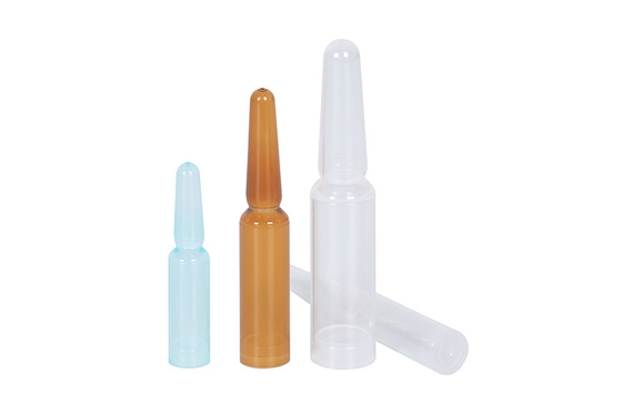 1.5ml / 2ml / 3ml / 5ml small size Customized Color And Logo Skin Care Packaging Plastic Ampoules UKT02