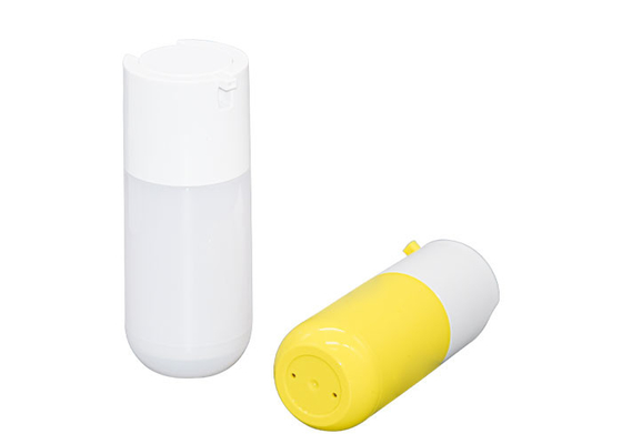 PETG Sunscreen Airless Pump Bottles 30ml 50ml Skin Care Packaging Bottle