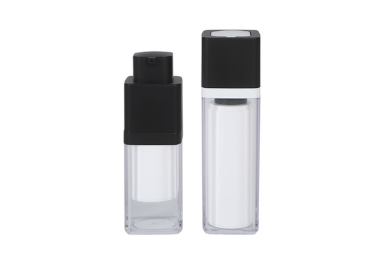 15ml 30ml 50ml PMMA PP Airless Pump Bottle Plastic Skincare Container