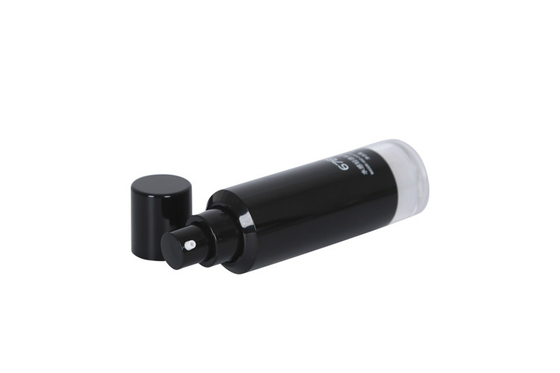 Leak Proof Cosmetic Pump Bottle , Airless Mini Foundation Bottle