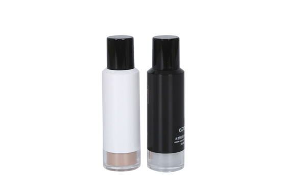 Leak Proof Cosmetic Pump Bottle , Airless Mini Foundation Bottle