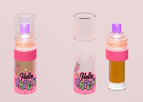 30 ml/50 ml Doppelkammer-luftlose Sprühflasche  Feiner Nebel, lang anhaltende Frische, sofortige Anwendung
